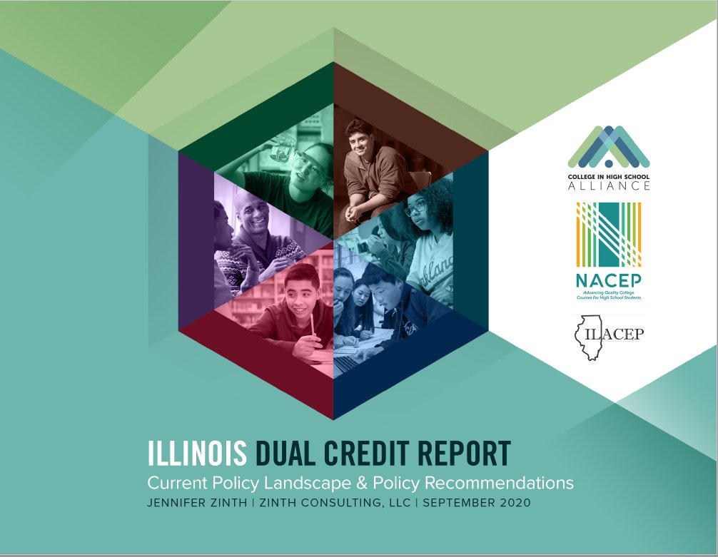Cover image for "Illinois Dual Credit Report: Current Policy Landscape and Recommendations"