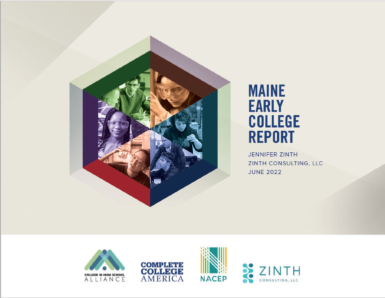 Cover image for "Maine Early College Report"